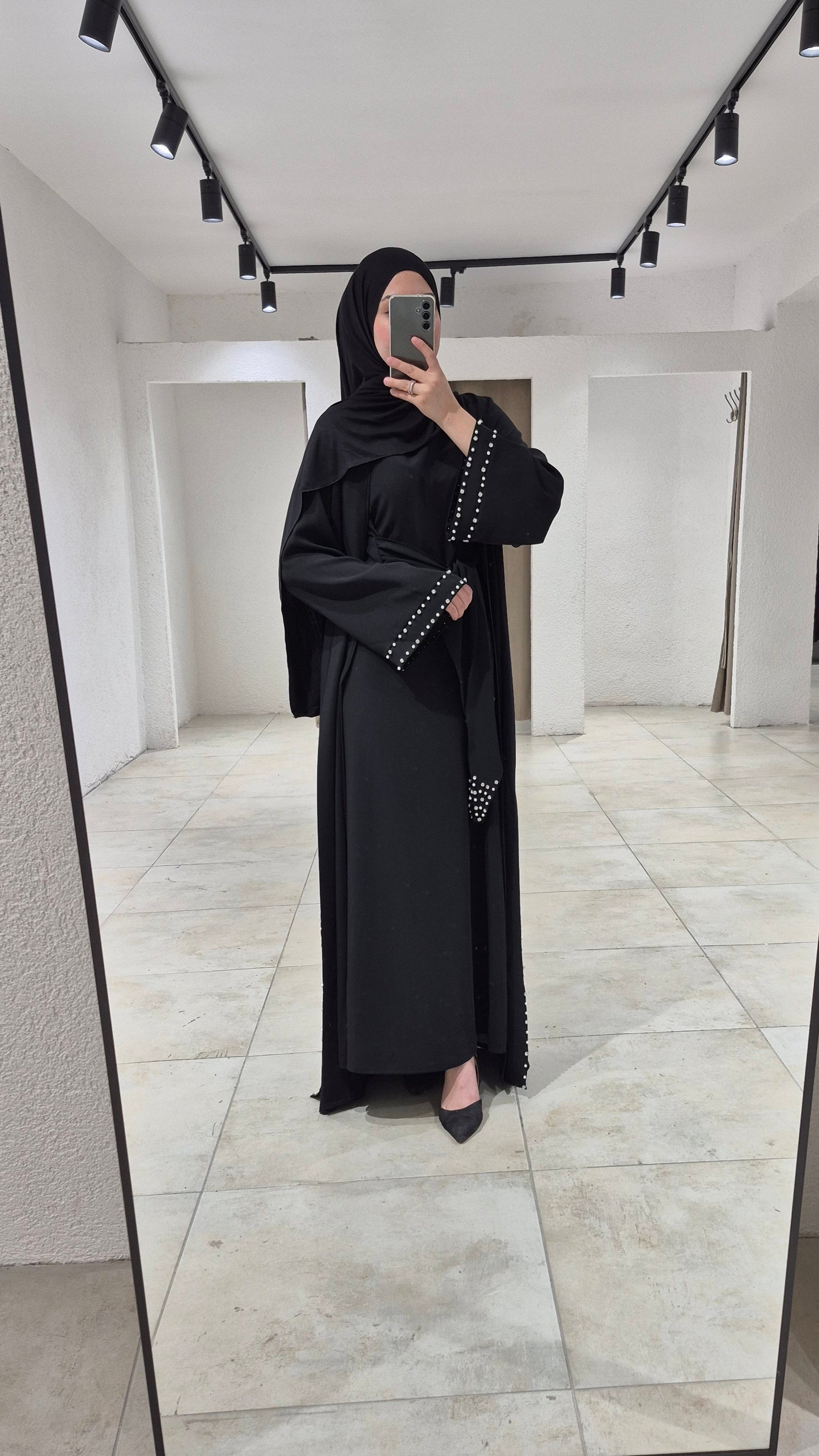 Kimono Zweiteiler - schwarz