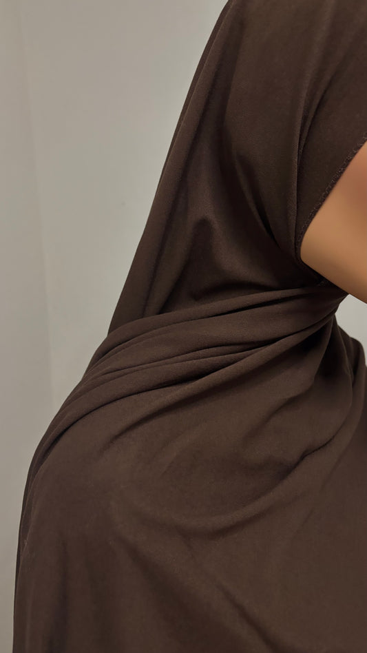 Basic Jersey - chocolate brown