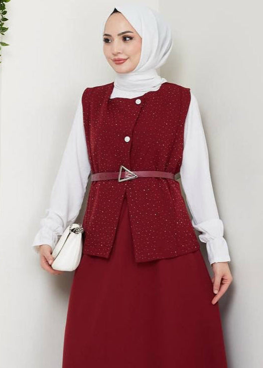 Roter Gürtel Zweiteiler