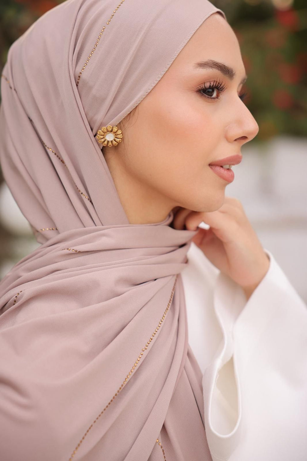 Jersey Line Diamond - rose