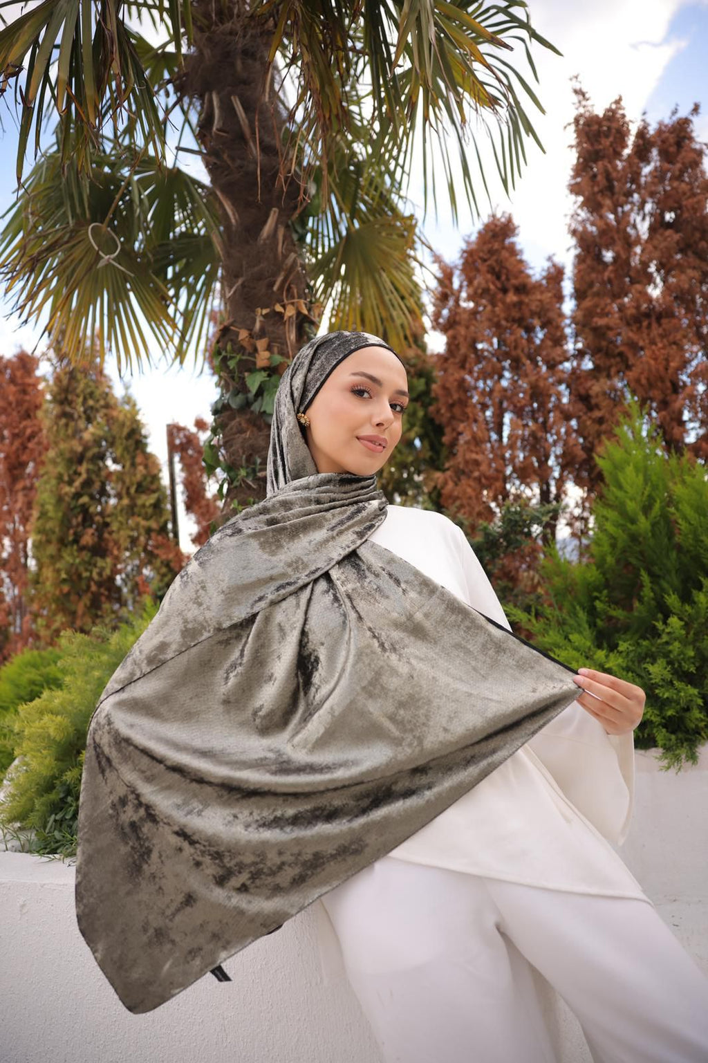 Shine Deluxe - silver green