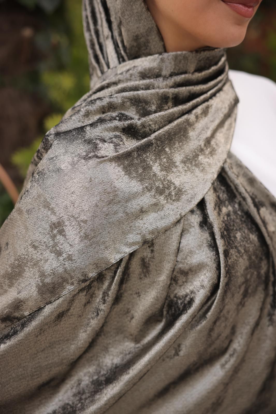 Shine Deluxe - silver green