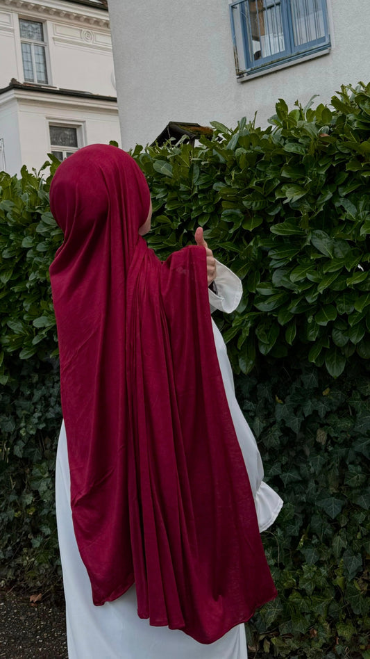 Bamboo Jersey Bordeaux