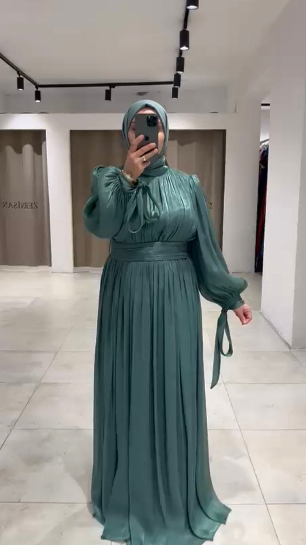Abendkleid Grün